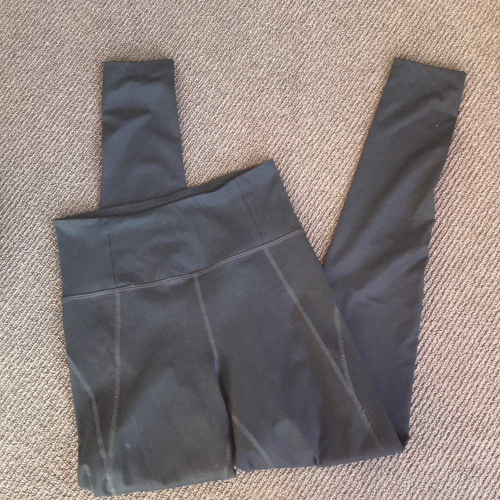 Girlfriend Collective Black Leggings - S